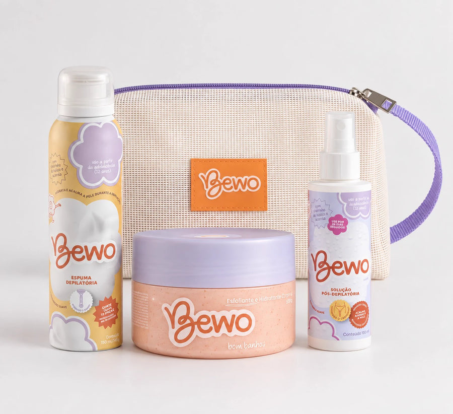 Kit BEWO Depilação Perfeita