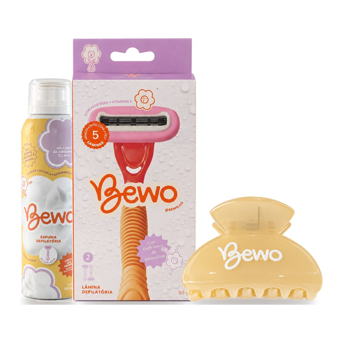 KIT 10% + presente - Lâmina + Espuma com Presilha